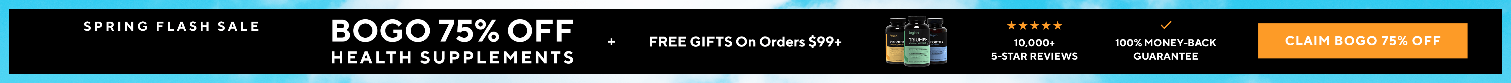 Legion Health Products Flash Sale!