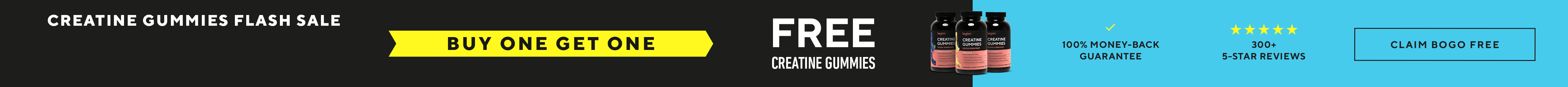 Legion Creatine Gummies Flash Sale!