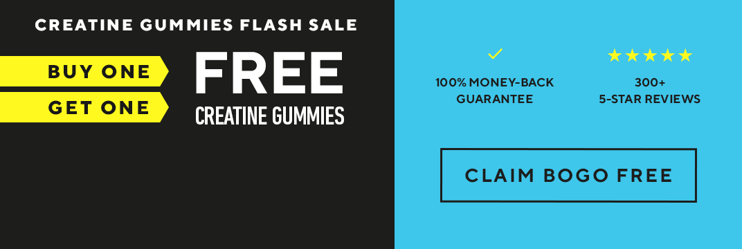 Legion Creatine Gummies Flash Sale!