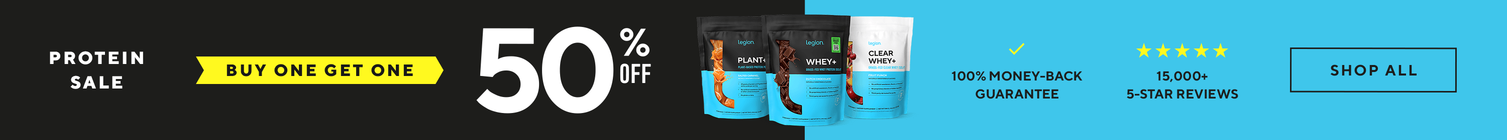 Legion Protein Sale!