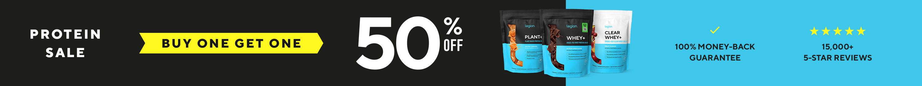 Legion Protein Sale!