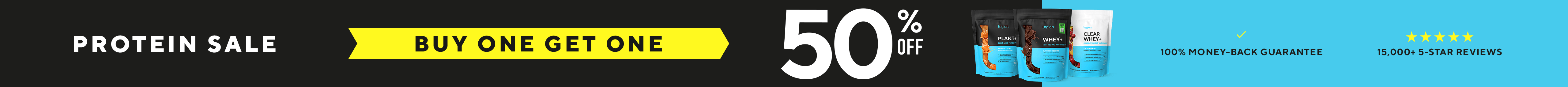 Legion Protein Sale!