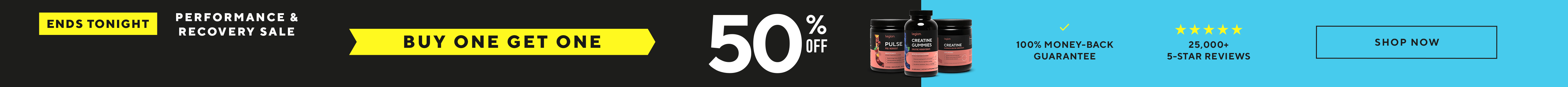 Performance and Recovery Sale!