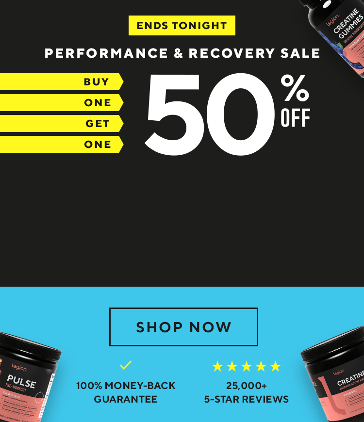Performance and Recovery Sale!