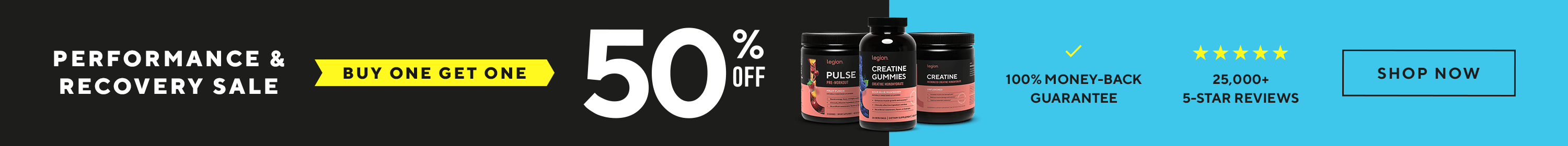 Performance and Recovery Sale!