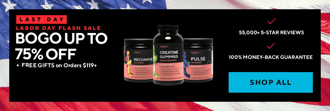 Labor Day flash sale! BOGO up to 75% off select products.