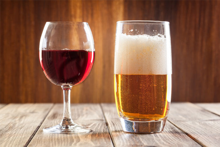 beer vs wine