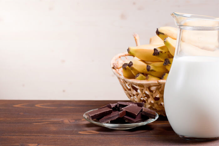 chocolate dipped banana