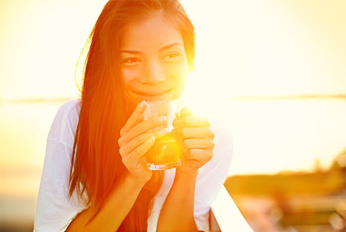 girl getting sun vitamin d