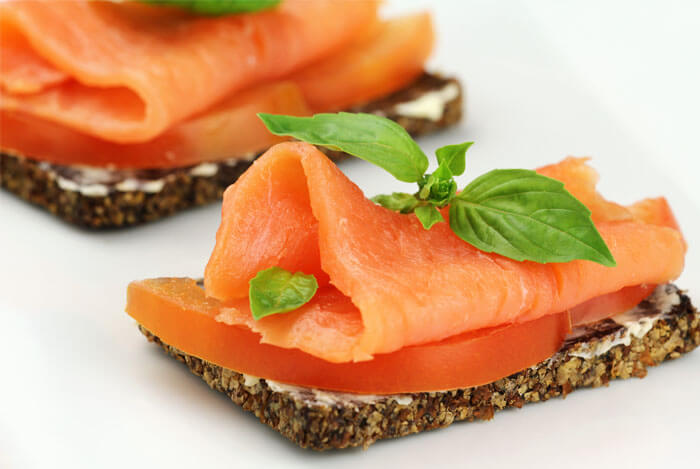 salmon toast