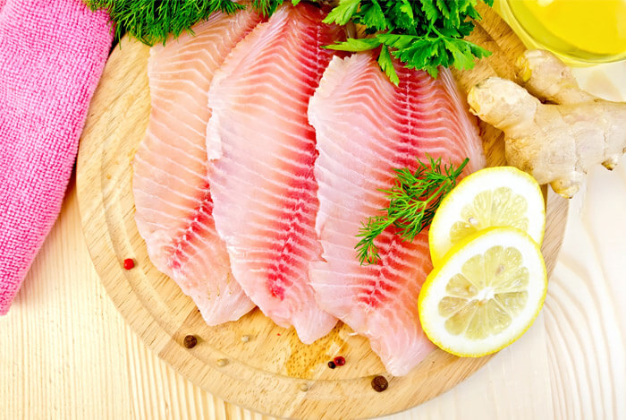 Tilapia fillets