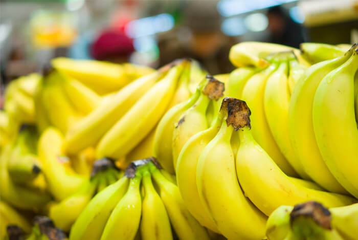 bananas in store