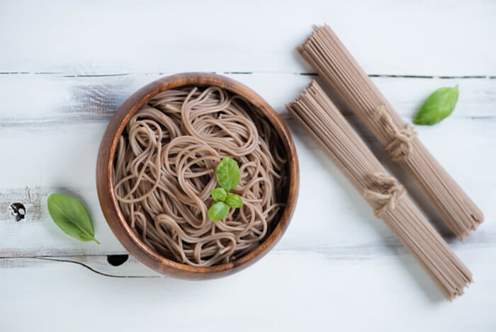 soba noodles bowl