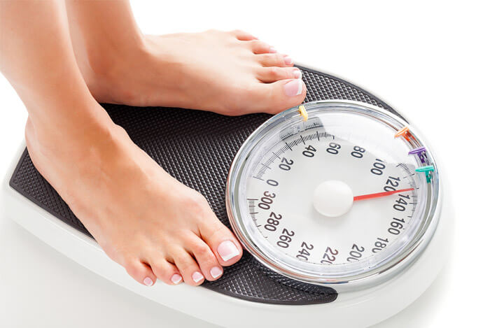 woman weight scales