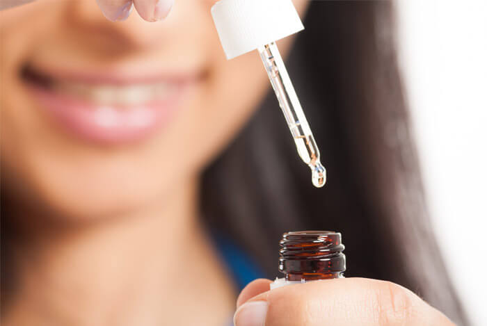 HCG medicine drops vial