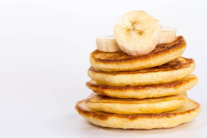 banana low carb pancakes