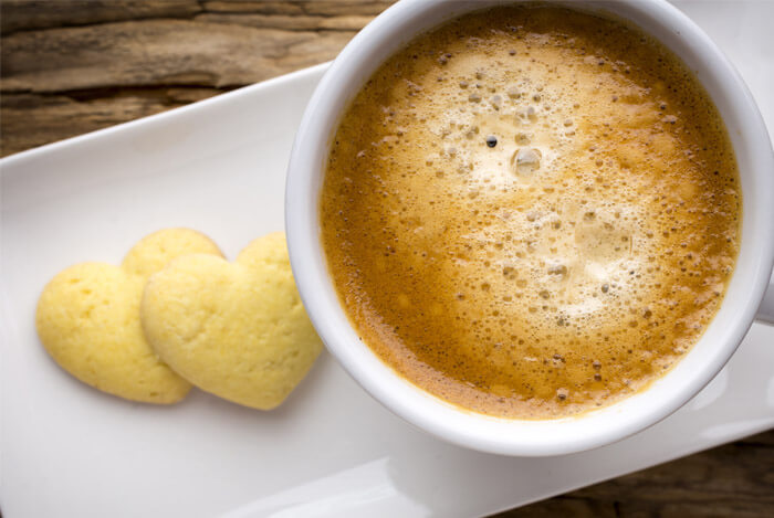 coffee heart cookies lower cancer