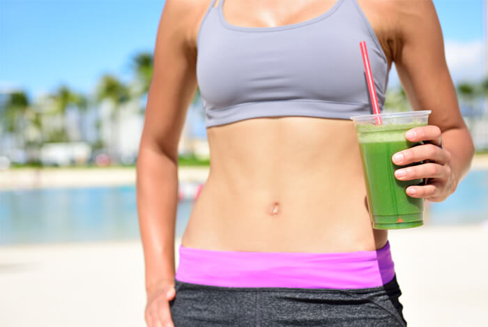 detox drink woman skinny