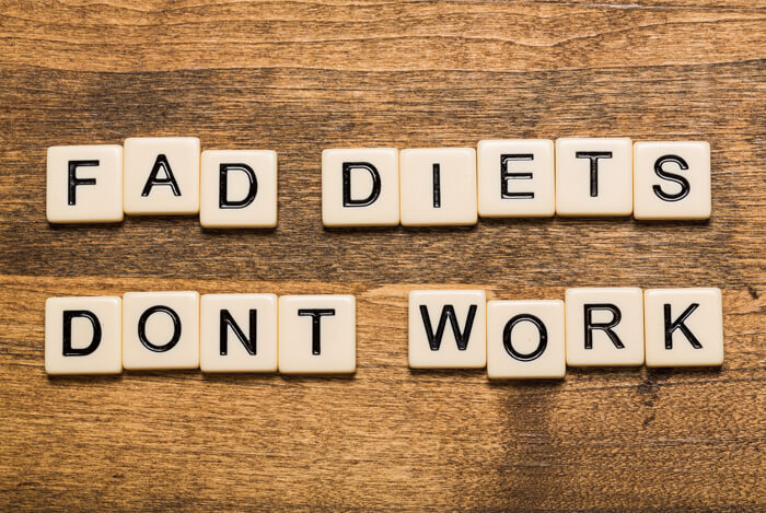 fad diets words spelt