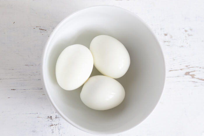 hard boiled eggs