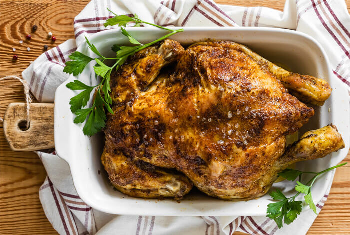 lean meat roasted turkey