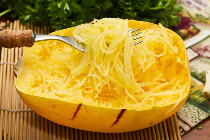 spaggetti squash gaffel