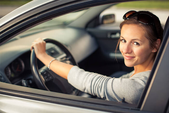 woman driving cognitive fucntion