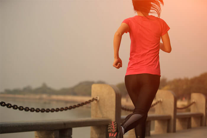 woman exercising jogging