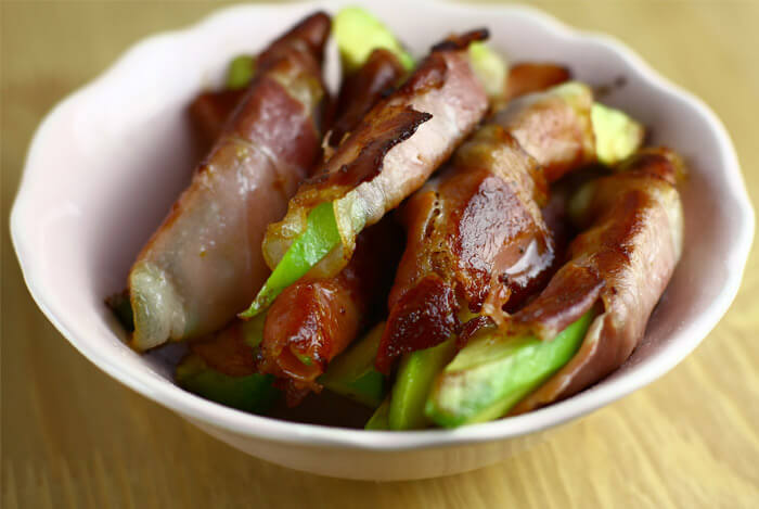 avocado bacon wrapped