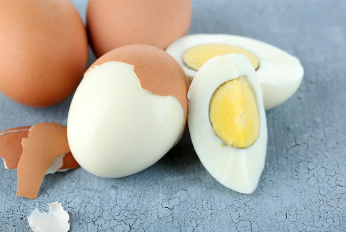 hard boiled eggs