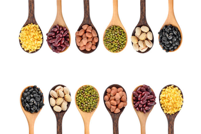 nuts beans legumes