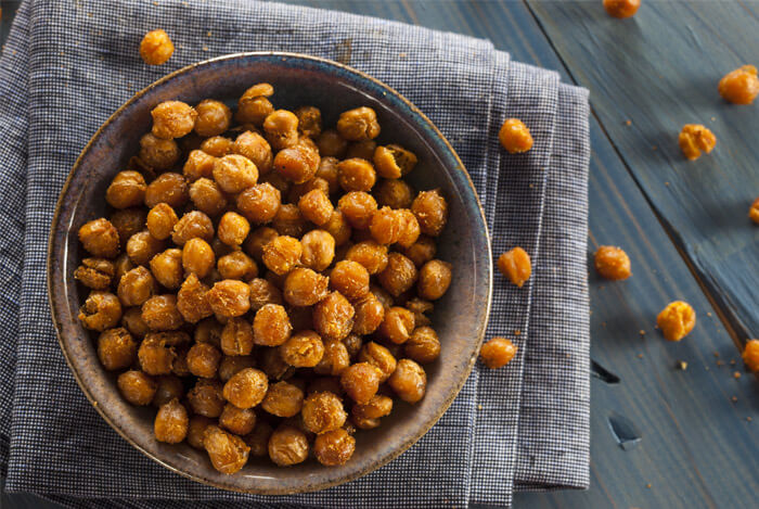 spiced chickpeas