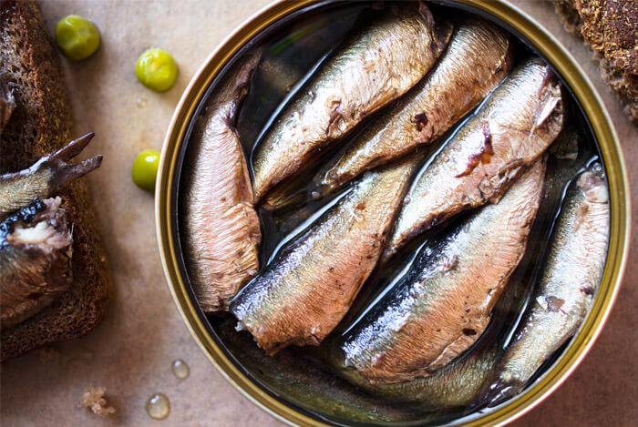 canned sardines