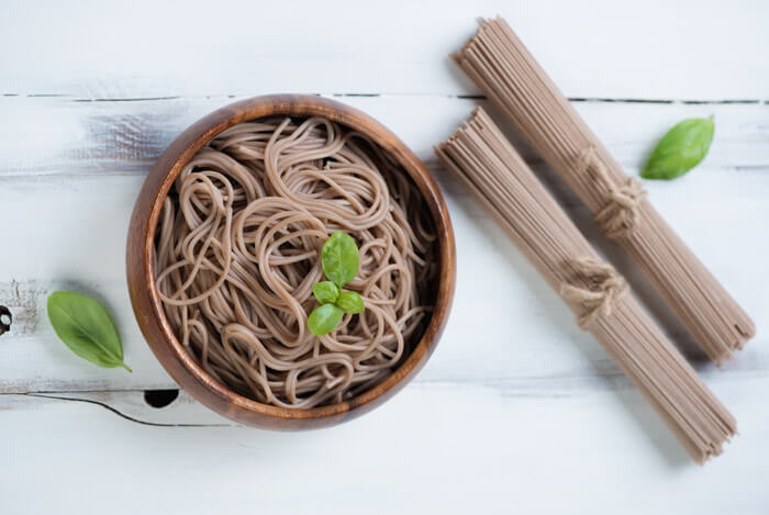 shiitaki soba noodles