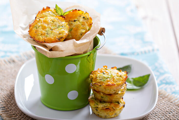 veggie cheese muffins