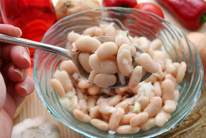white beans salad