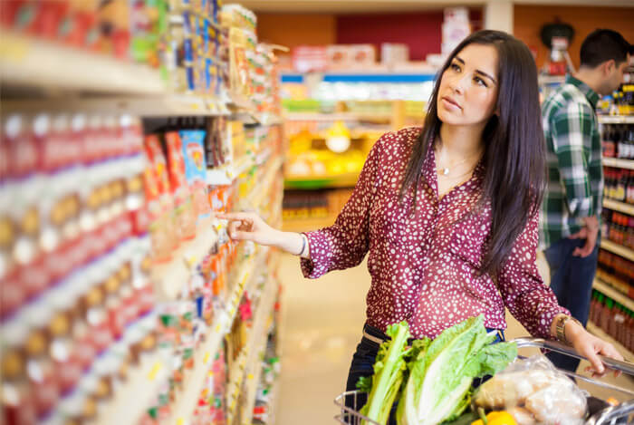 woman shopping