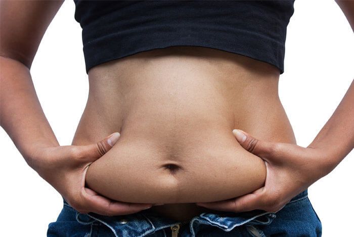 woman tummy
