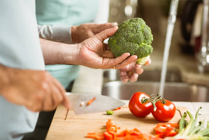 chop when cooking