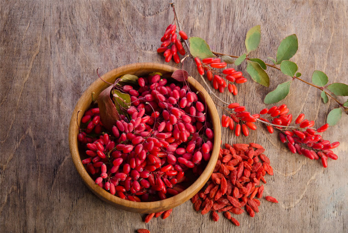 ripe dried goji berry