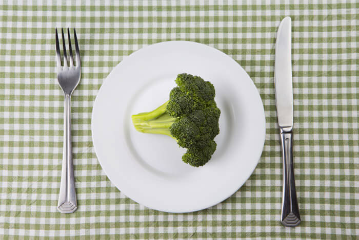 plate of broccoli