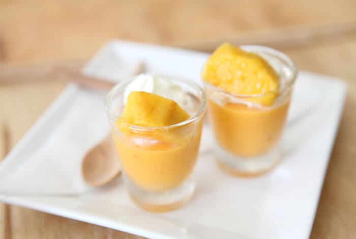 Creamy Mango Pudding