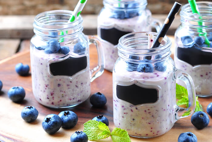 Blueberry, Banana & Tofu Smoothie