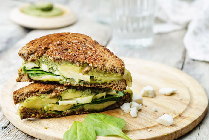 Avocado and Grilled Cheese