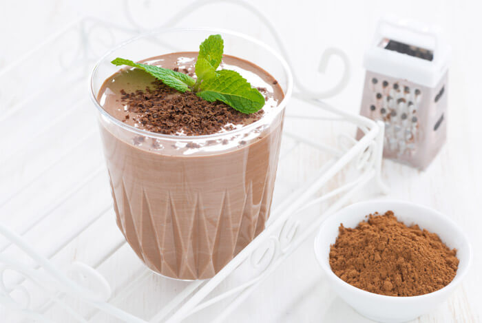 Hide-the-Spinach Chocolate Smoothie