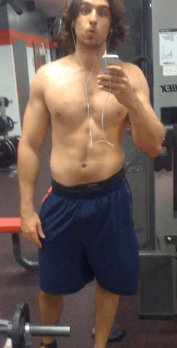 before chest workout