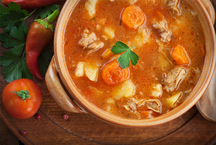 vegetable beef soup