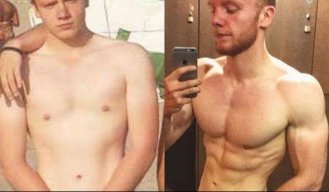 How Caine Used Bigger Leaner Stronger to Lose 67 Pounds of Lean Mass