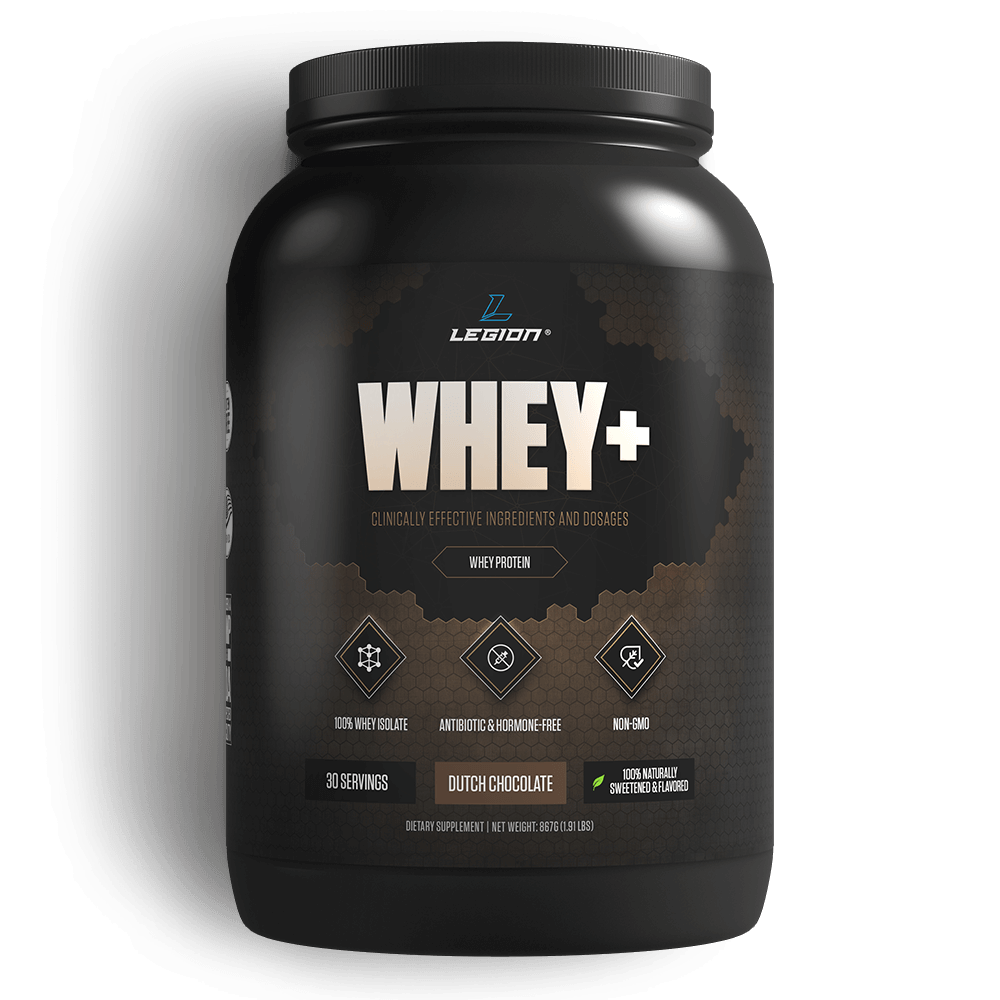 Legion Whey+ | All-Natural Whey Protein Isolate Powder ...