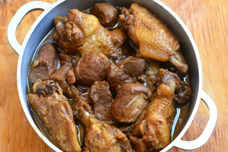 Adobong Manok Sa Gata Panlasang Pinoy Recipe | Deporecipe.co